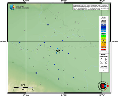 Mappa EMS - comuni