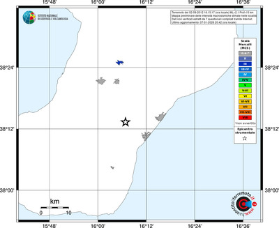 Mappa MCS - territori località