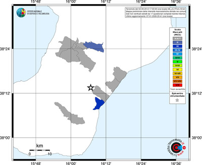 Mappa MCS - territori comuni