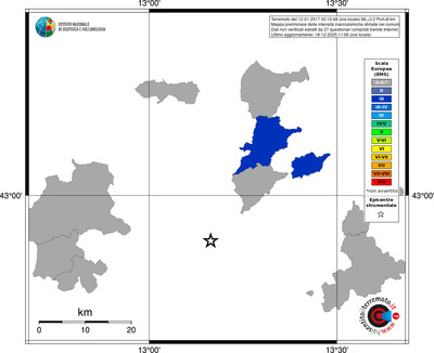 Mappa EMS - territori comuni