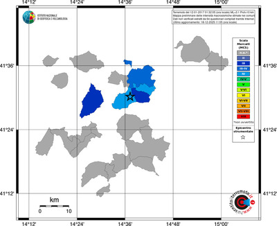 Mappa MCS - territori comuni