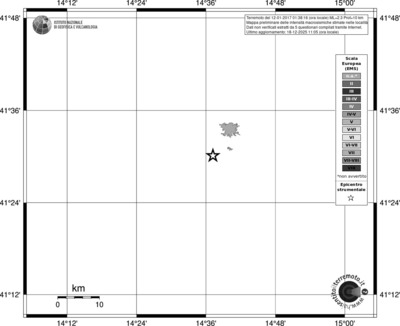 Mappa EMS - territori località