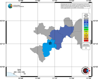 Mappa MCS - territori comuni