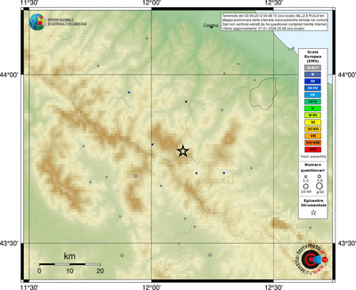 Mappa EMS - comuni