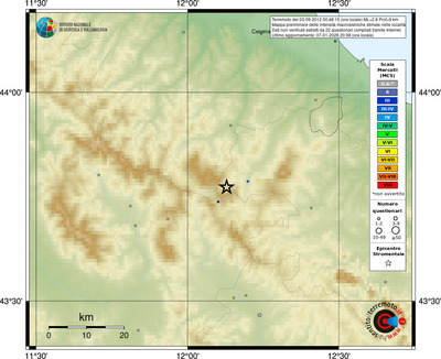 Mappa MCS - località