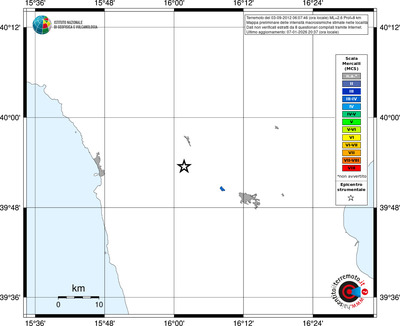 Mappa MCS - territori località