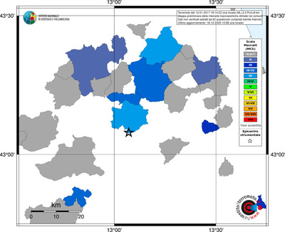 Mappa MCS - territori comuni