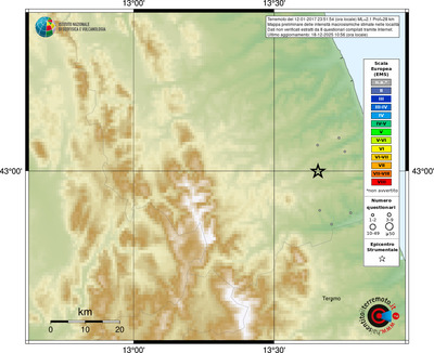 Mappa EMS - località