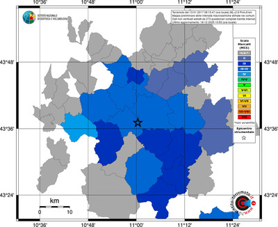 Mappa MCS - territori comuni