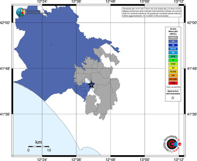 Mappa MCS - territori comuni
