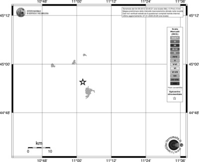 Mappa MCS - territori località