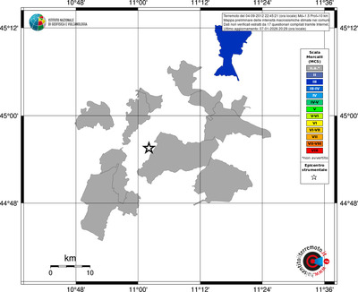 Mappa MCS - territori comuni