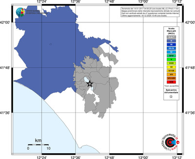 Mappa MCS - territori comuni