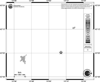 Mappa EMS - territori località