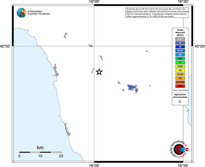 Mappa MCS - territori località