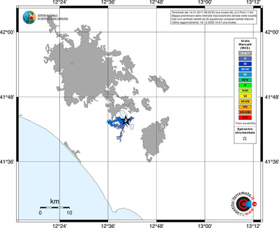 Mappa MCS - territori località