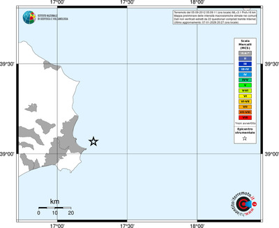 Mappa MCS - territori comuni