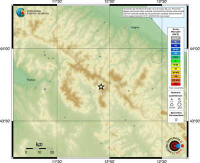Mappa MCS - località