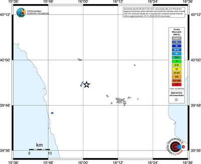 Mappa MCS - territori località