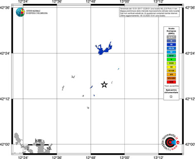 Mappa EMS - territori località