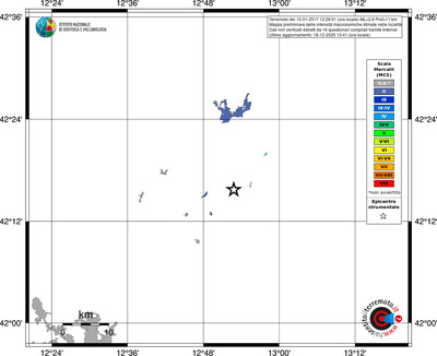 Mappa MCS - territori località