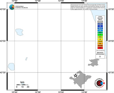 Mappa MCS - territori comuni