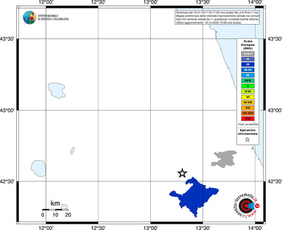 Mappa EMS - territori comuni