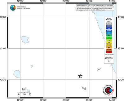 Mappa MCS - territori località