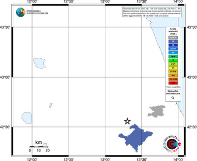 Mappa MCS - territori comuni