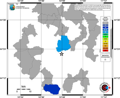 Mappa MCS - territori comuni
