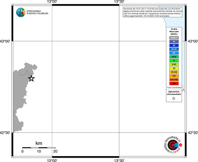 Mappa MCS - territori comuni