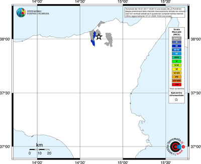 Mappa MCS - territori comuni