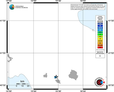 Mappa MCS - territori comuni