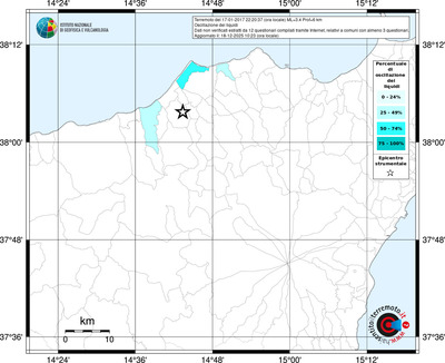 Mappa territorio comunale con almeno 3 questionari