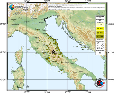 Mappa comuni con almeno 3 questionari