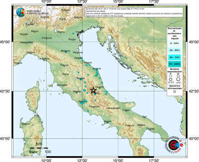 Mappa comuni con almeno 3 questionari