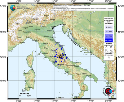 Mappa comuni con almeno 3 questionari