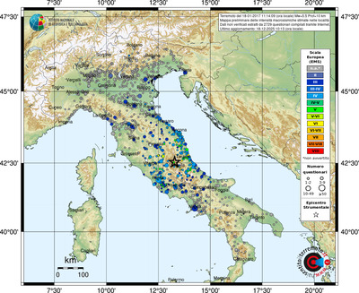 Mappa EMS - località
