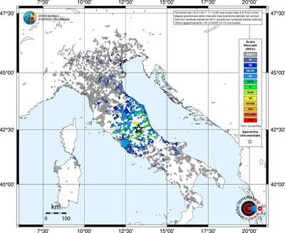 Mappa MCS - territori comuni