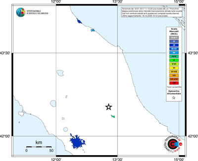 Mappa MCS - territori località