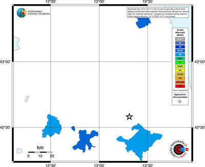 Mappa MCS - territori comuni