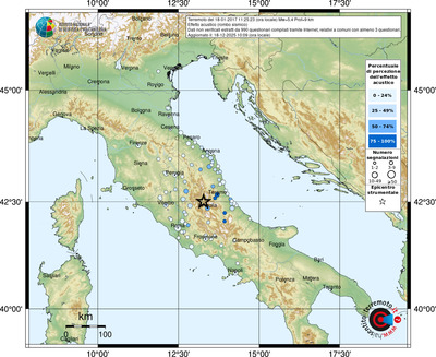 Mappa comuni con almeno 3 questionari