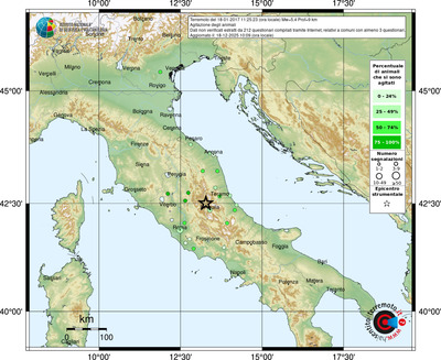 Mappa comuni con almeno 3 questionari