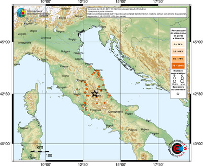 Mappa comuni con almeno 3 questionari