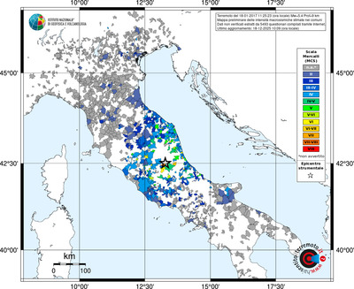 Mappa MCS - territori comuni