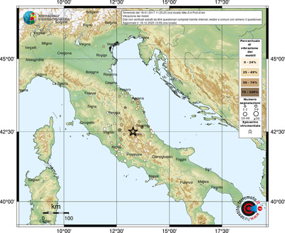 Mappa comuni con almeno 3 questionari