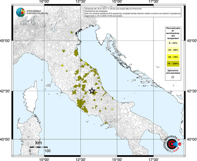 Mappa territorio comunale con almeno 3 questionari