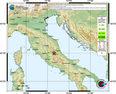 Mappa comuni con almeno 3 questionari
