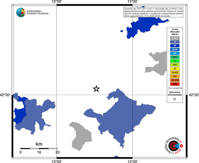 Mappa MCS - territori comuni