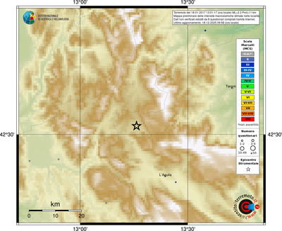 Mappa MCS - località